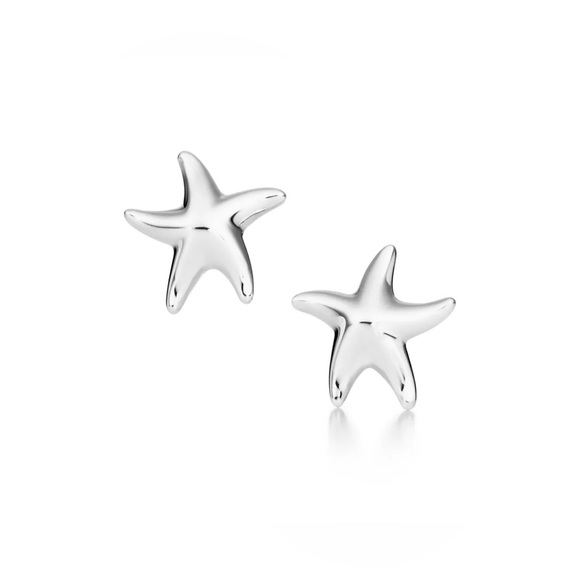 Tiffany and Co. Peretti Starfish earrings and pouch - Picture 2 of 7